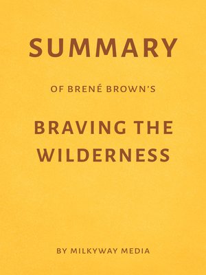 brene brown the wilderness